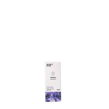 Monk's Hemp Nindra (1:1) Deep Sleep CBD Oil- Lavender