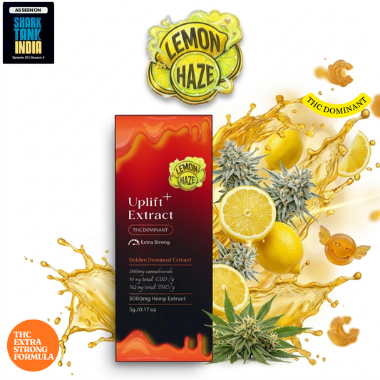 Cannazo-Super Lemon Haze Uplift Pen (Full Spectrum THC Extract Syringe) Golden Extract