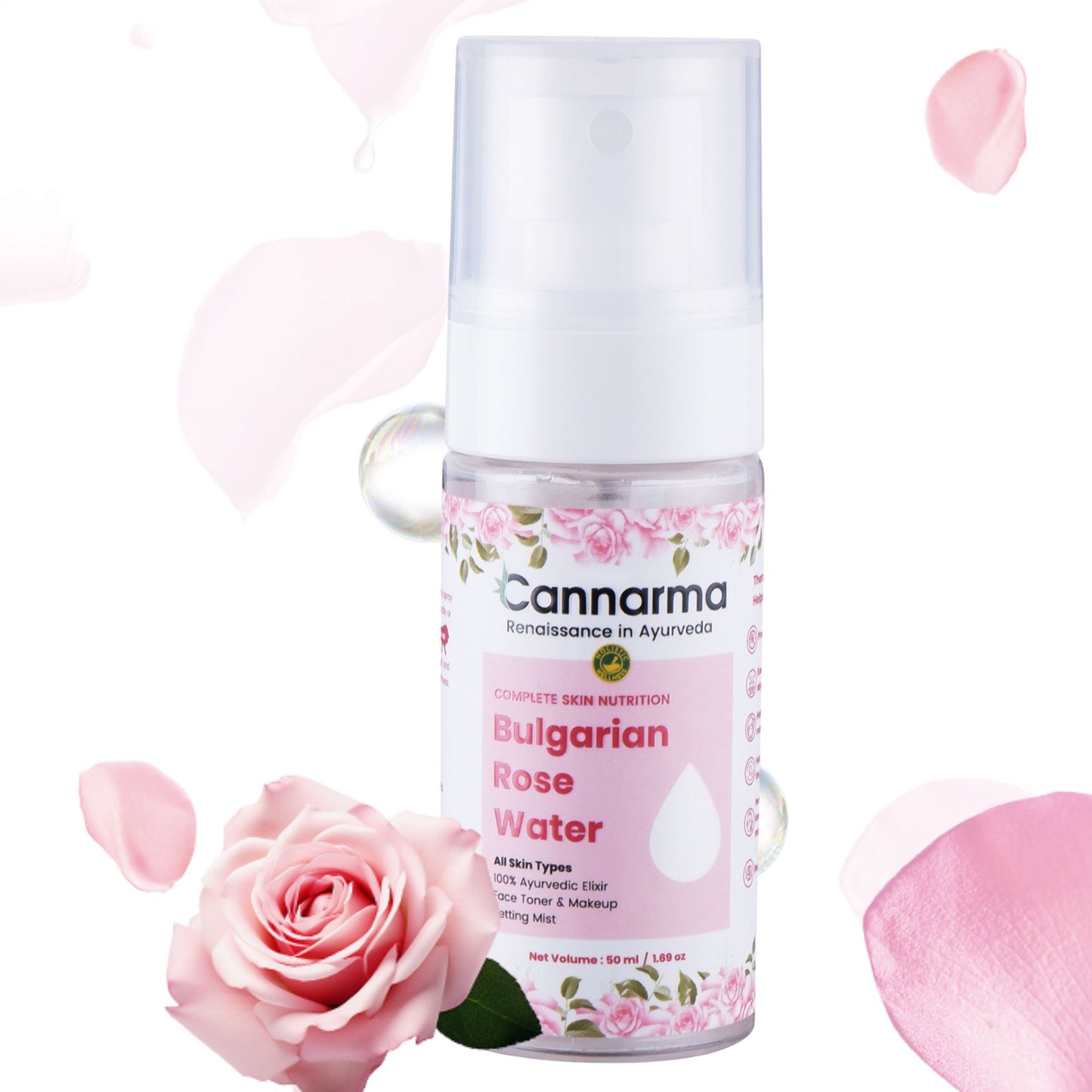 Cannarma Bulgarian Rose Water Spray
