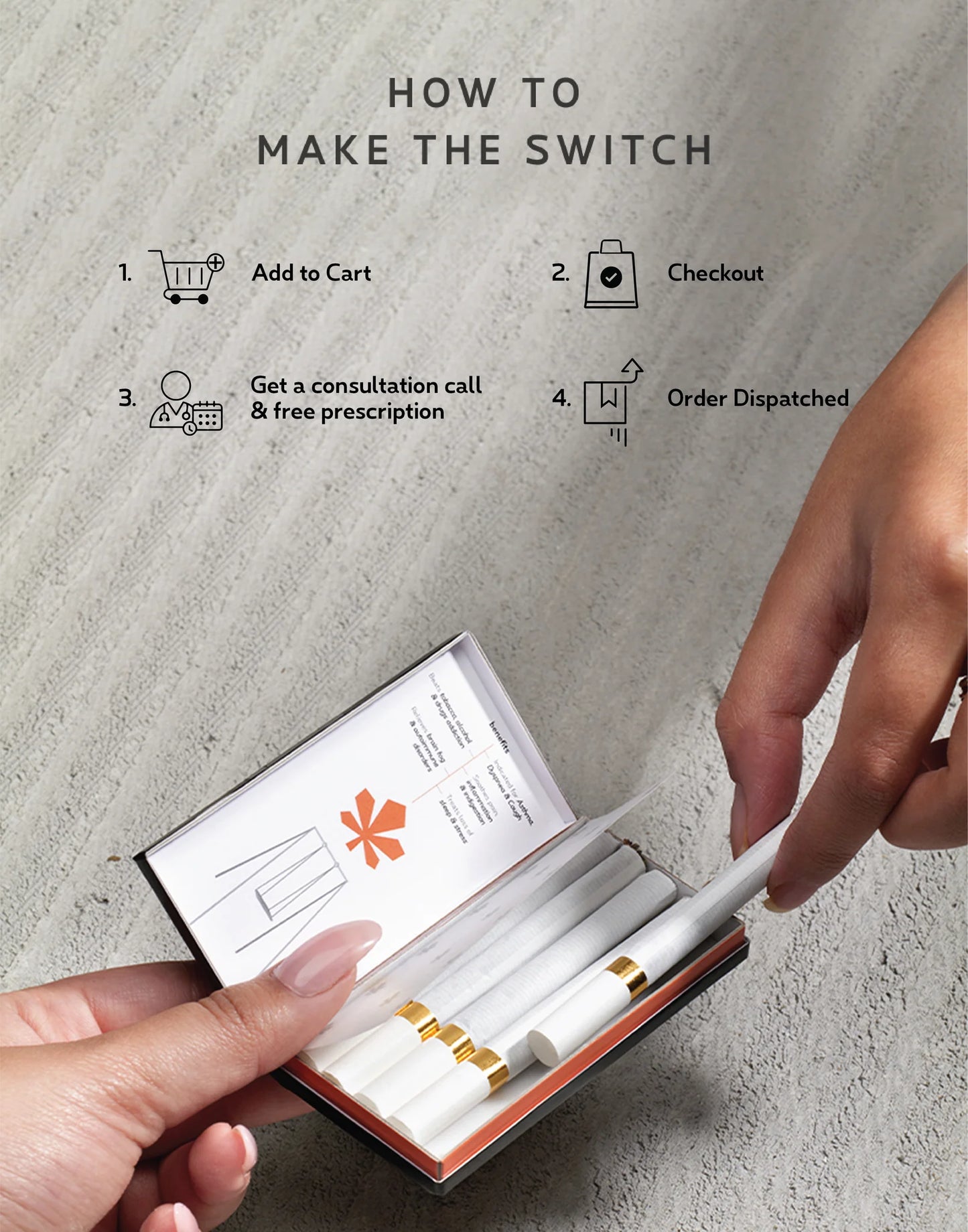 Hemp Herbal Cigarette - Fruity Rollen
