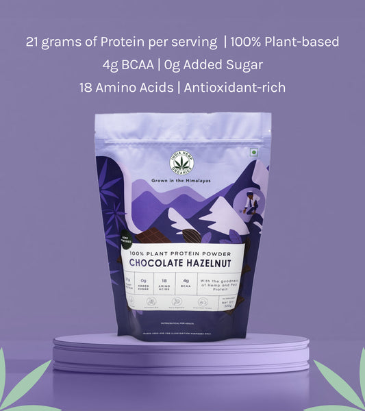 CANNABLISS- HEMP PROTEIN POWDER - CHOCOLATE HAZELNUT