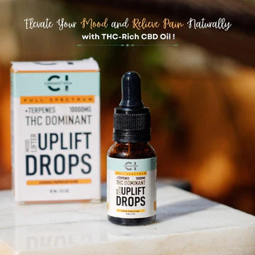 Cannazo - Uplift Drops (THC Dominant Medical Cannabis Tincture Mood Lifters)