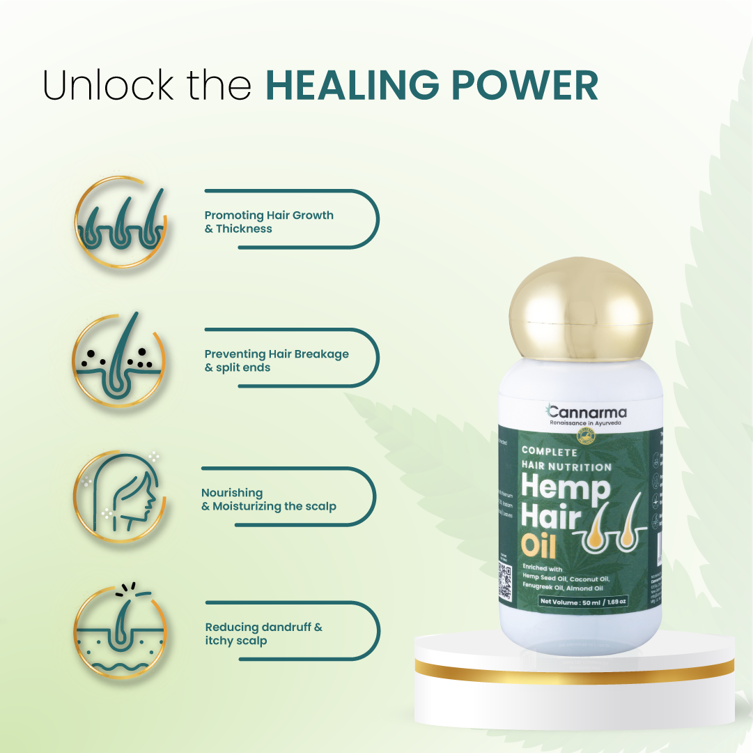 Cannarma Hemp Hair Oil