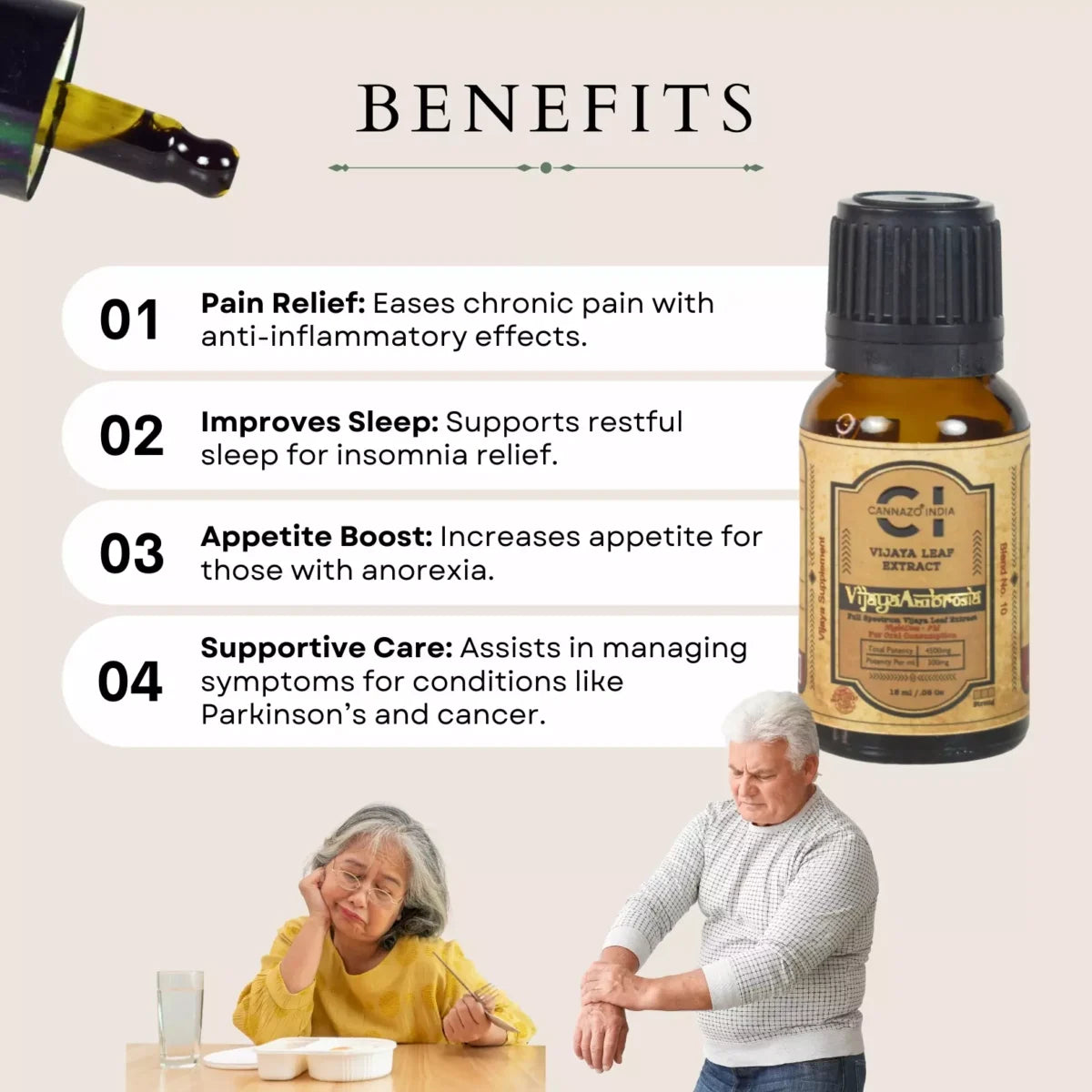 Cannazo - Vijaya Ambrosia THC Rich oil