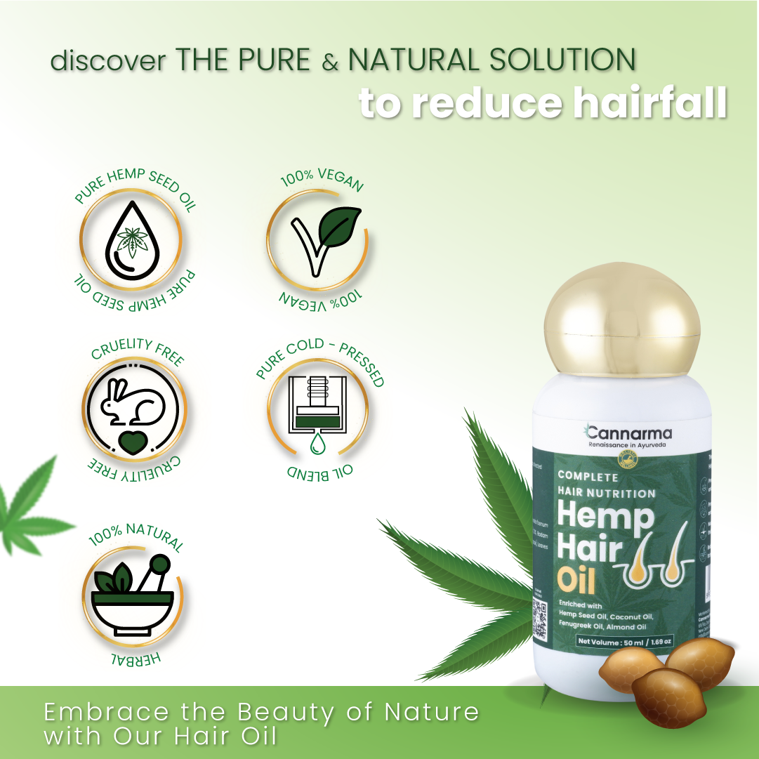 Cannarma Hemp Hair Oil