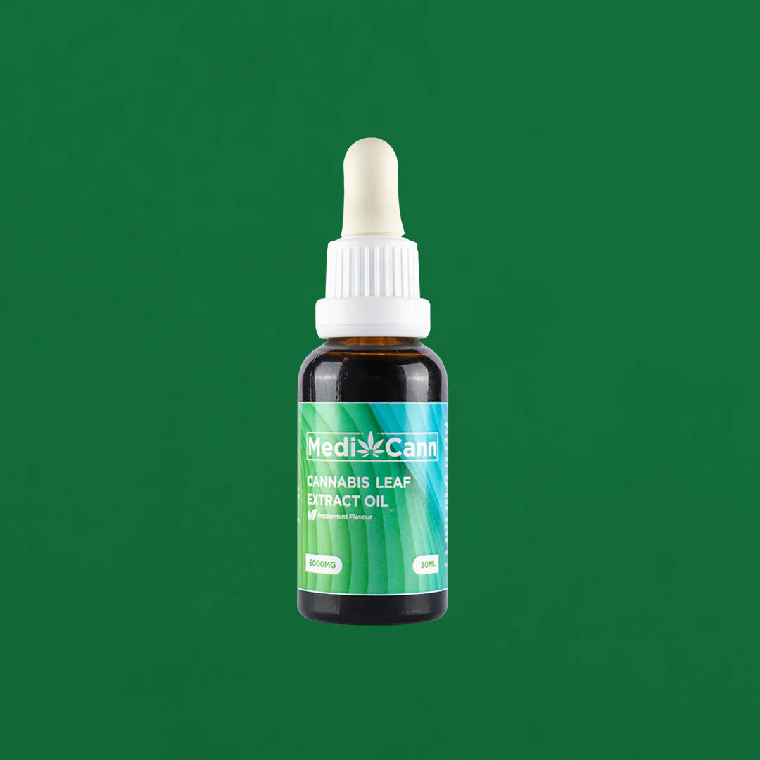 MEDICANN- Cannabis Leaf Extract Oil - Peppermint Flavour