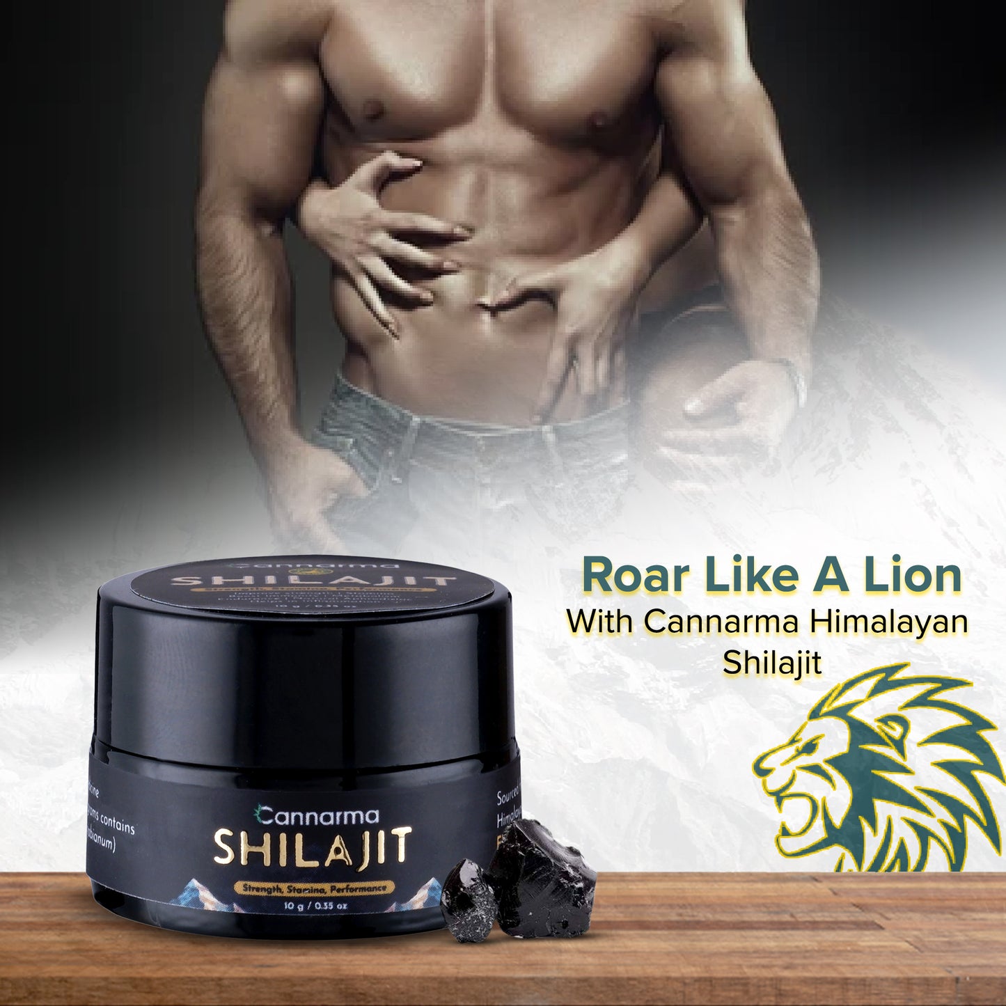 Cannarma Pure Himalayan Shilajit/Shilajeet Resin