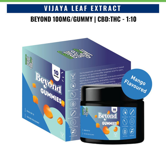 Cure By Design Beyond Cannabis Gummies | 1:10 CBD:THC