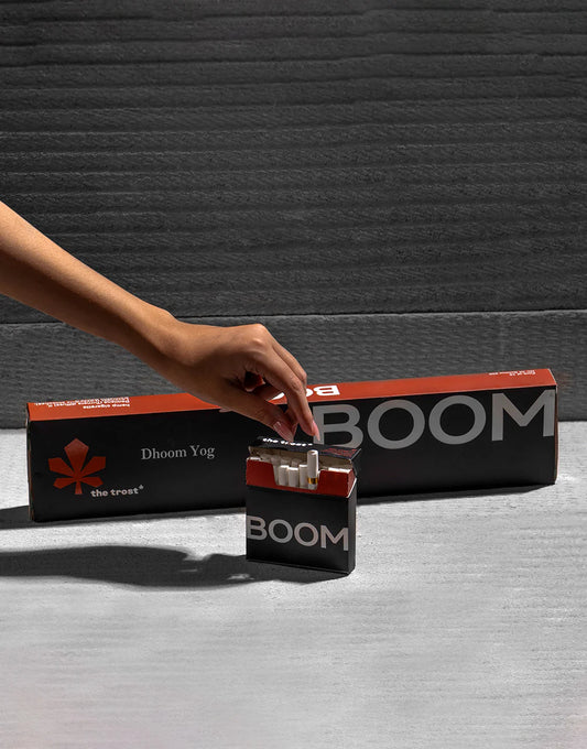 The Trost - Hemp Herbal Cigarette - Boom(Pack Of 10)