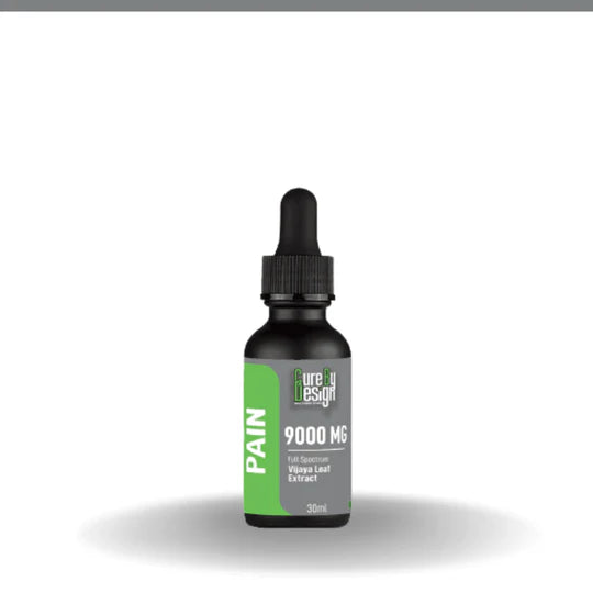 Cure By Design – Pain Relief Formula (30%Vijaya Full Spectrum Extract) 300mg/ml (CBD:THC – 1:4)