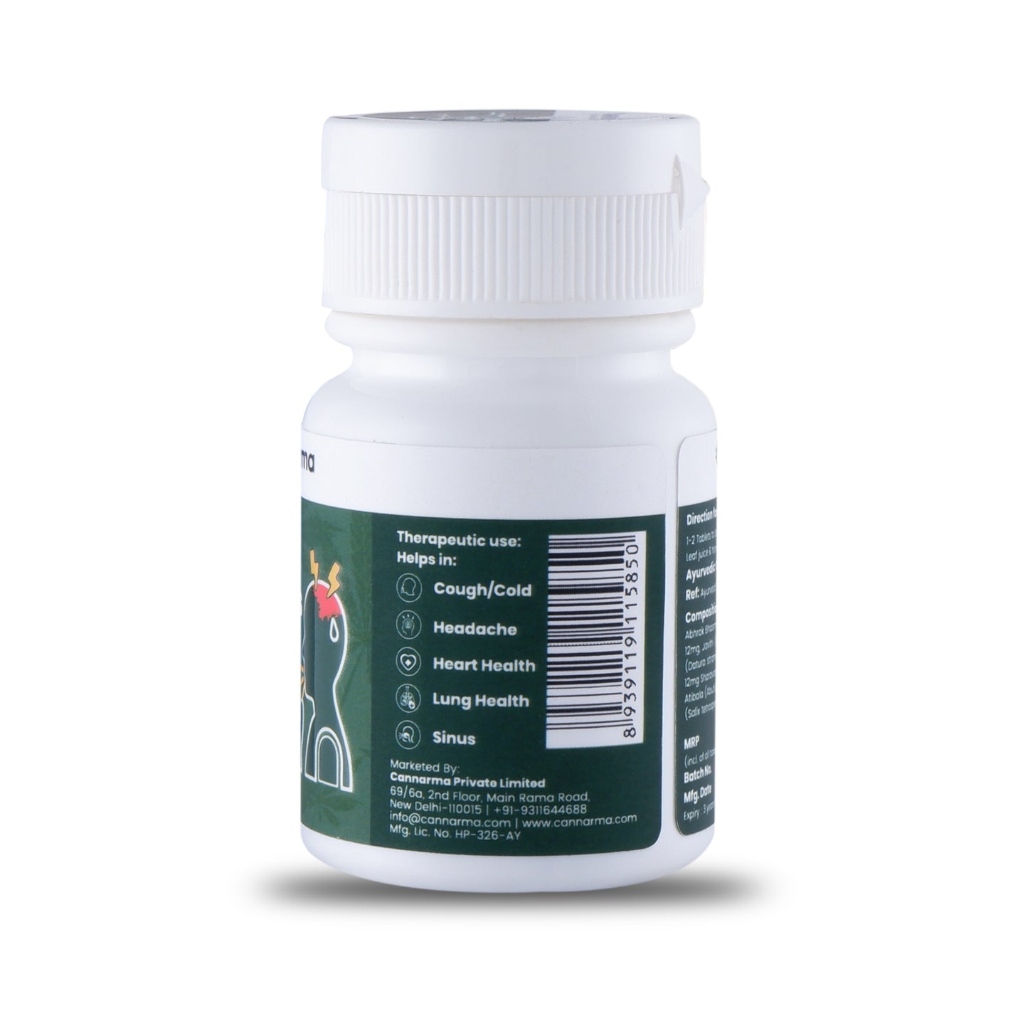 Cannarma Laxmi Vilas Ras Tablet