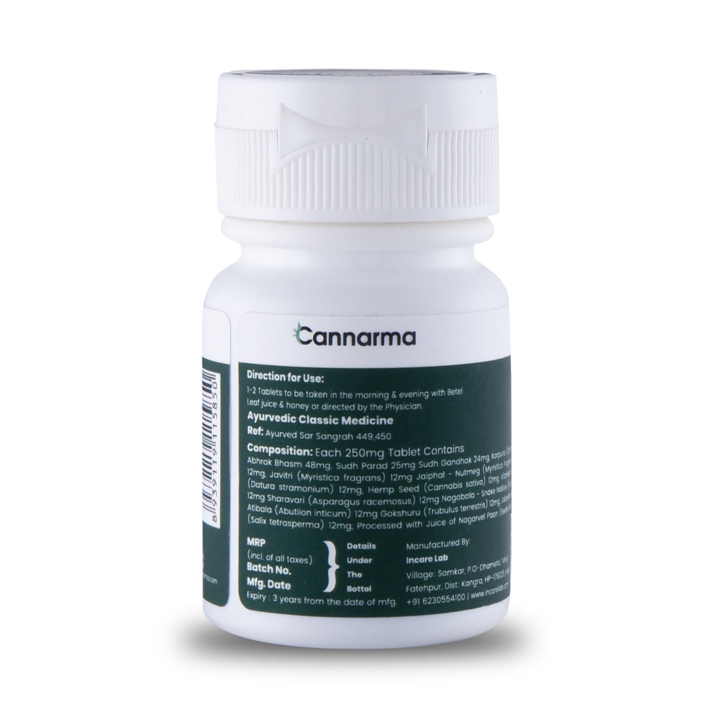 Cannarma Laxmi Vilas Ras Tablet
