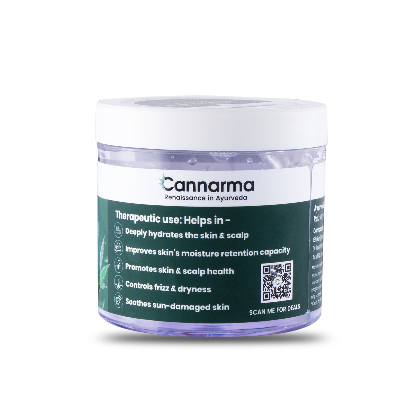 Cannarma Hemp Aloe Vera Gel