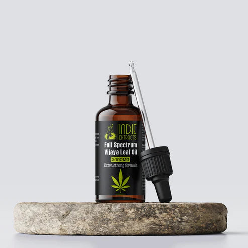 Indie Extracts-Full Spectrum Vijaya Leaf Oil | 2000MG