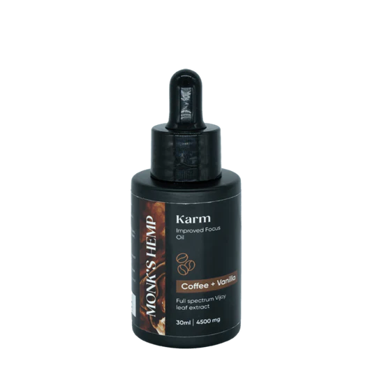 Monk's Hemp Karm (10:1) Improved Focus CBD Oil