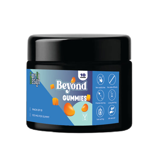 Cure By Design Beyond Cannabis Gummies | 1:4 CBD:THC