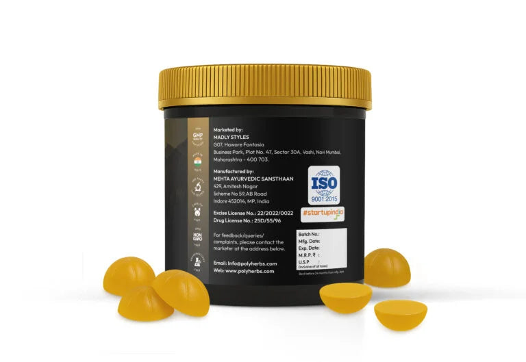 Polyherbs CHILL Golden CBD Gummies