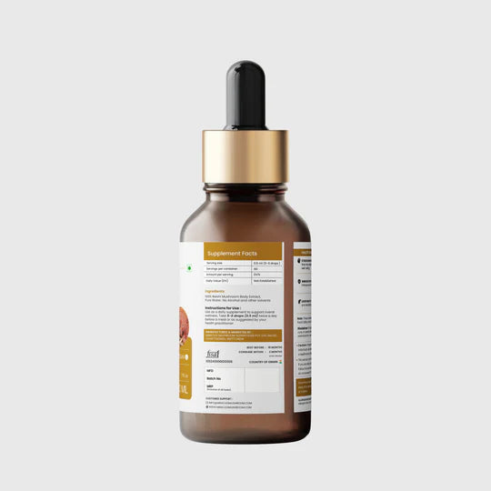 Miracles Mushroom - Reishi Mushroom Liquid Extract - 30ml