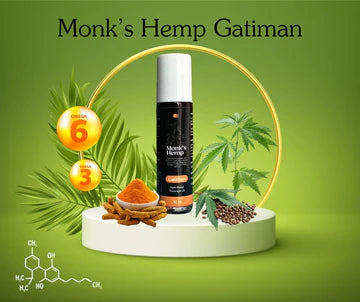 Monk's Hemp- Gatiman Roll On | Pain Relief Oil