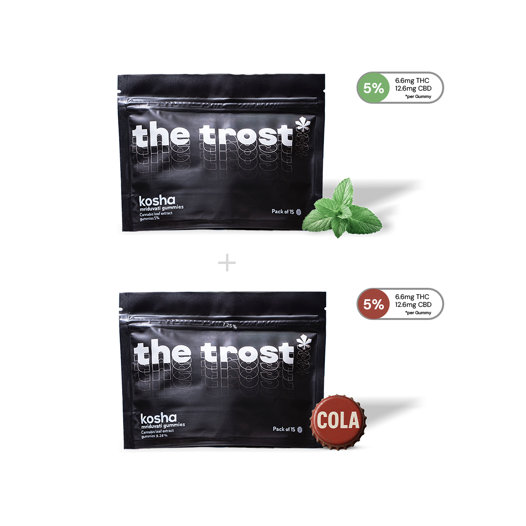 Kosha Cannabis Gummies (Cola + Mint)
