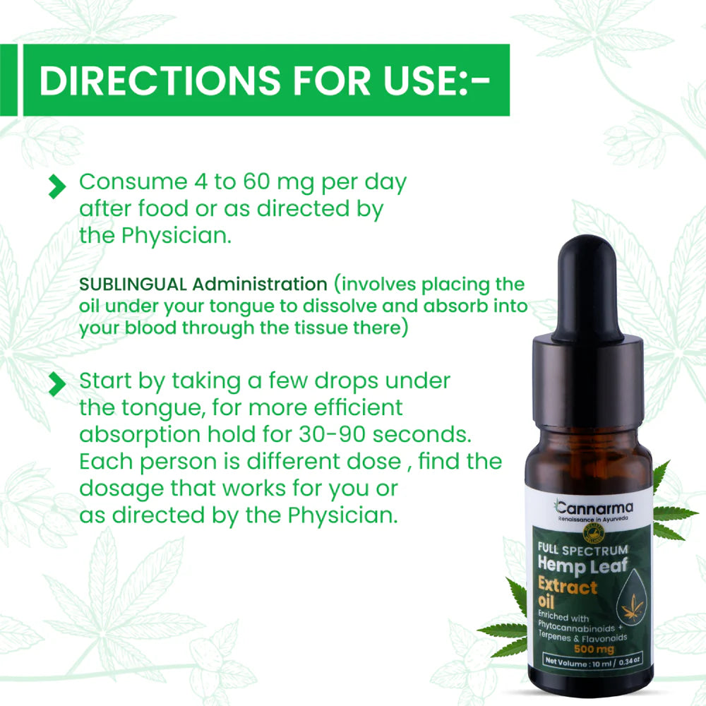 Cannarma Full Spectrum Hemp Extract Oil