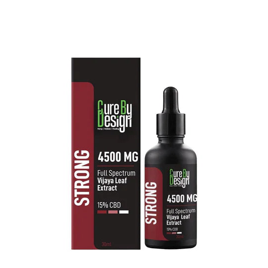 Cure By Design - Full-Spectrum Vijaya Leaf Extract Strong(15%) CBD:THC 2:1