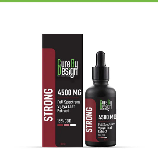 Cure By Design - Full-Spectrum Vijaya Leaf Extract Strong(15%) CBD:THC 2:1