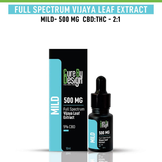 Cure By Design - Full-Spectrum 500MG (Mild)