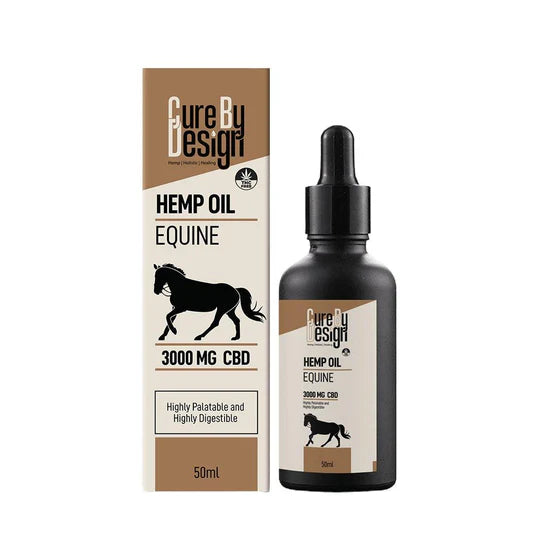 Cure By Design Hemp Oil for Equine 3000mg CBD