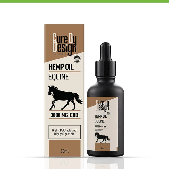 Cure By Design Hemp Oil for Equine 3000mg CBD