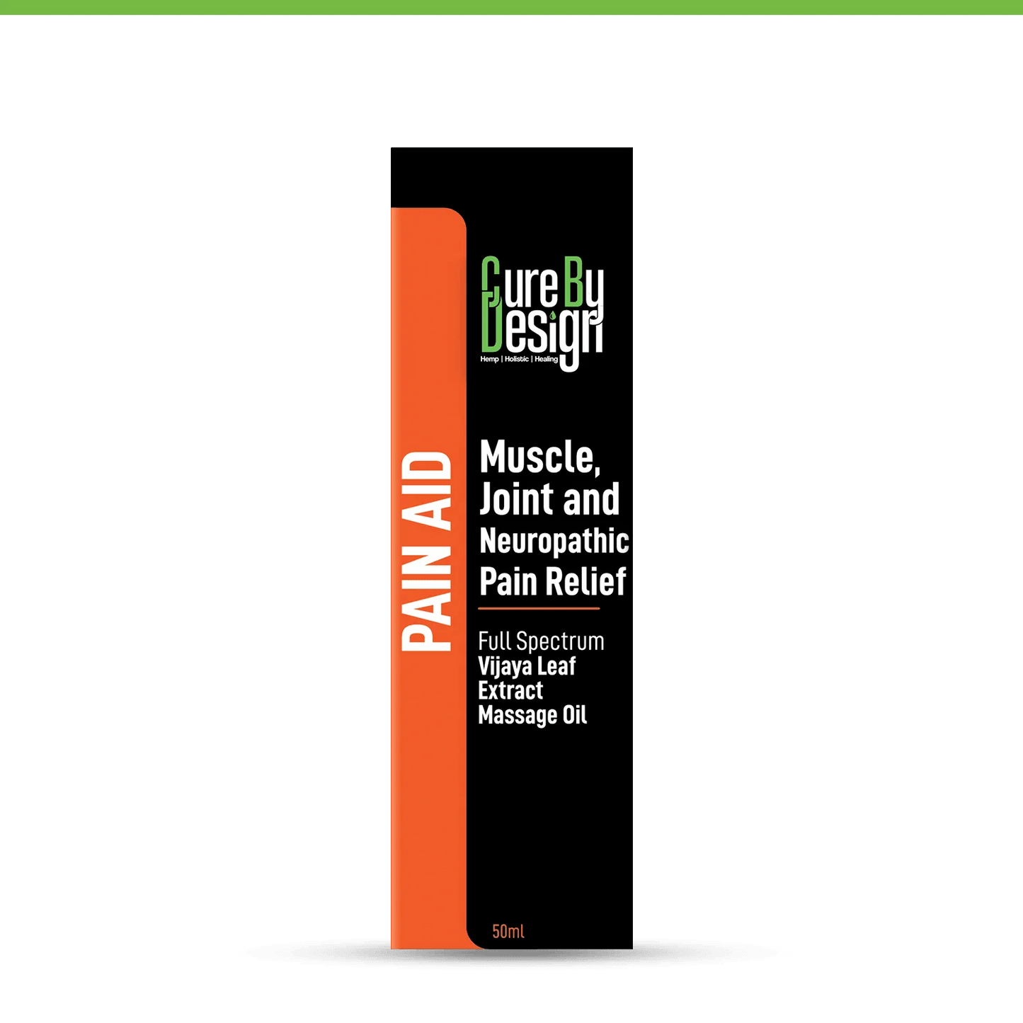 Cure By Design - Pain Aid Polyherbal Massage Oil