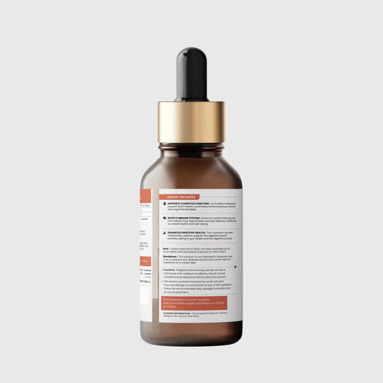 Miracles Mushroom - Lion's Mane Mushroom Liquid Extract - 30ml