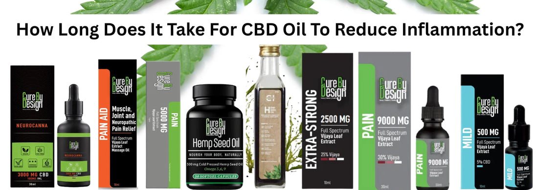 How Long Does It Take For CBD Oil To Reduce Inflammation?