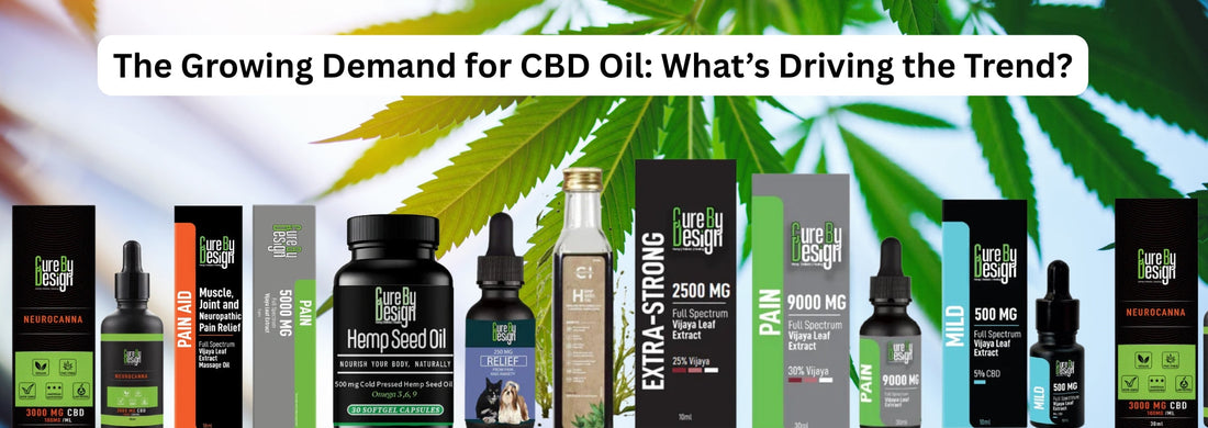 The Growing Demand for CBD Oil: What’s Driving the Trend?