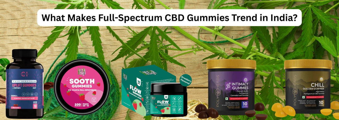 What Makes Full-Spectrum CBD Gummies Trend in India?