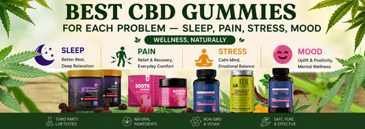 Best CBD Gummy for Each Problem: Sleep, Pain, Stress, Mood