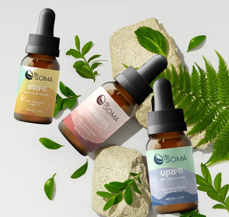 Divsoma Full Spectrum CBD Oil for stress relief and sleep