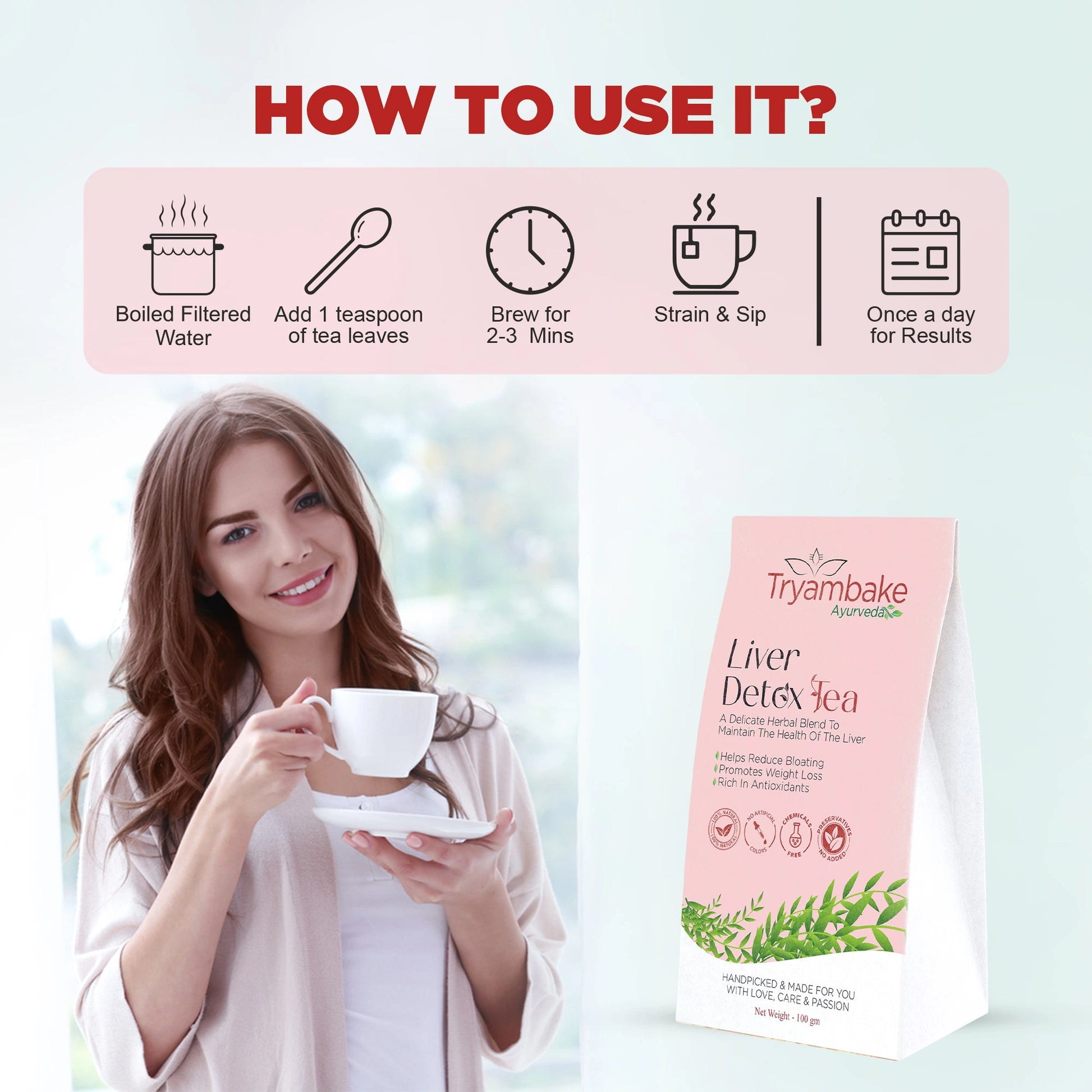 Tryambake Ayurveda Liver Detox Tea