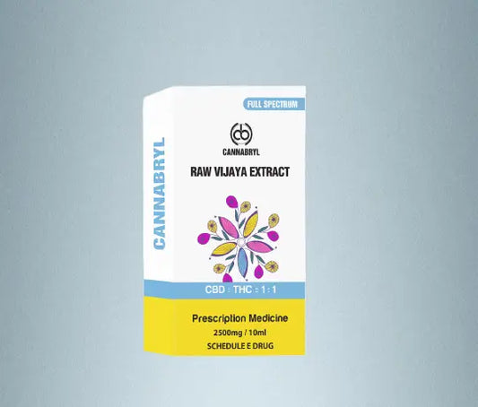 CANNABRYL-RAW Vijaya Extract 1:1 | 2500mg Cannabinoids