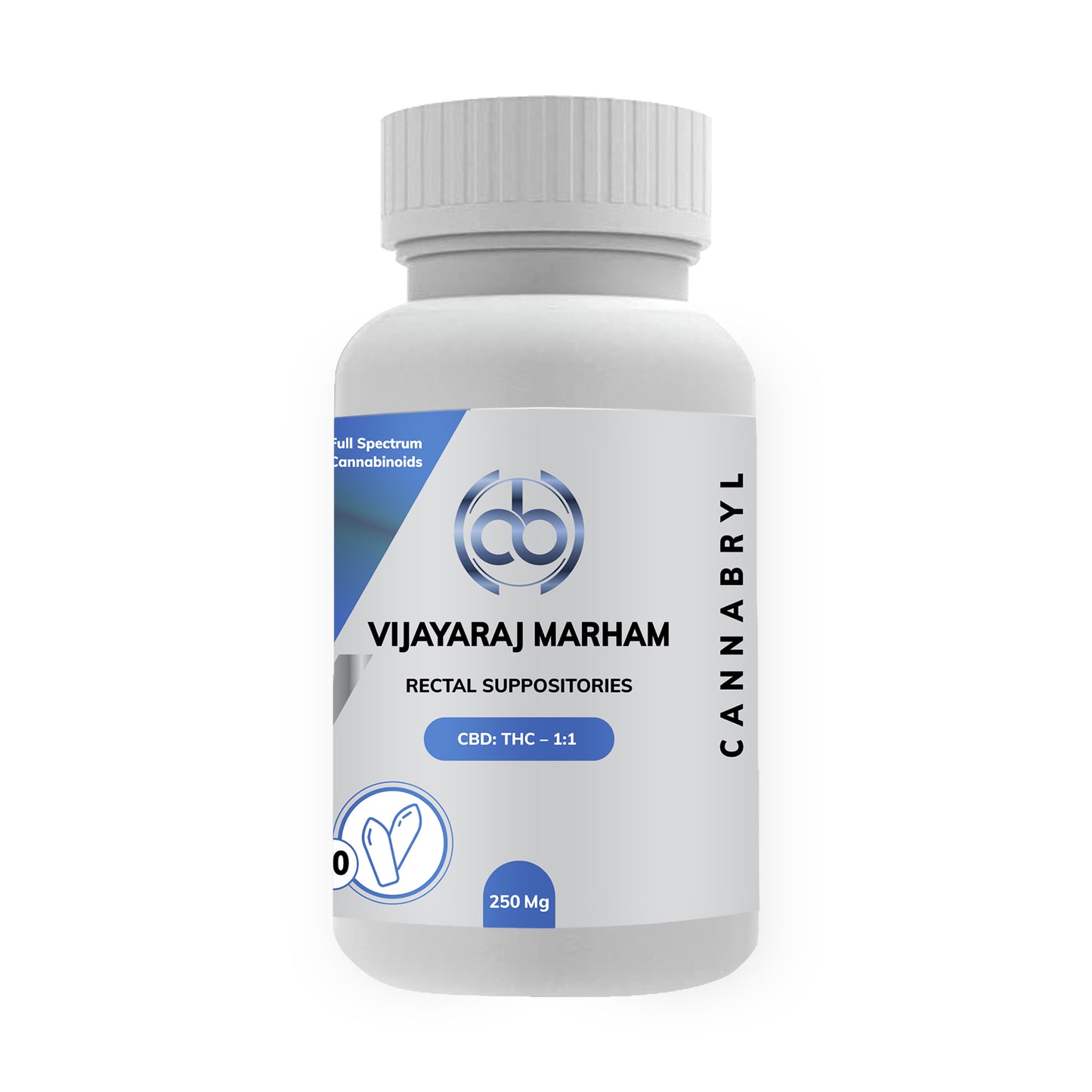 Cannabryl-Rectal Suppositories 250mg/500mg