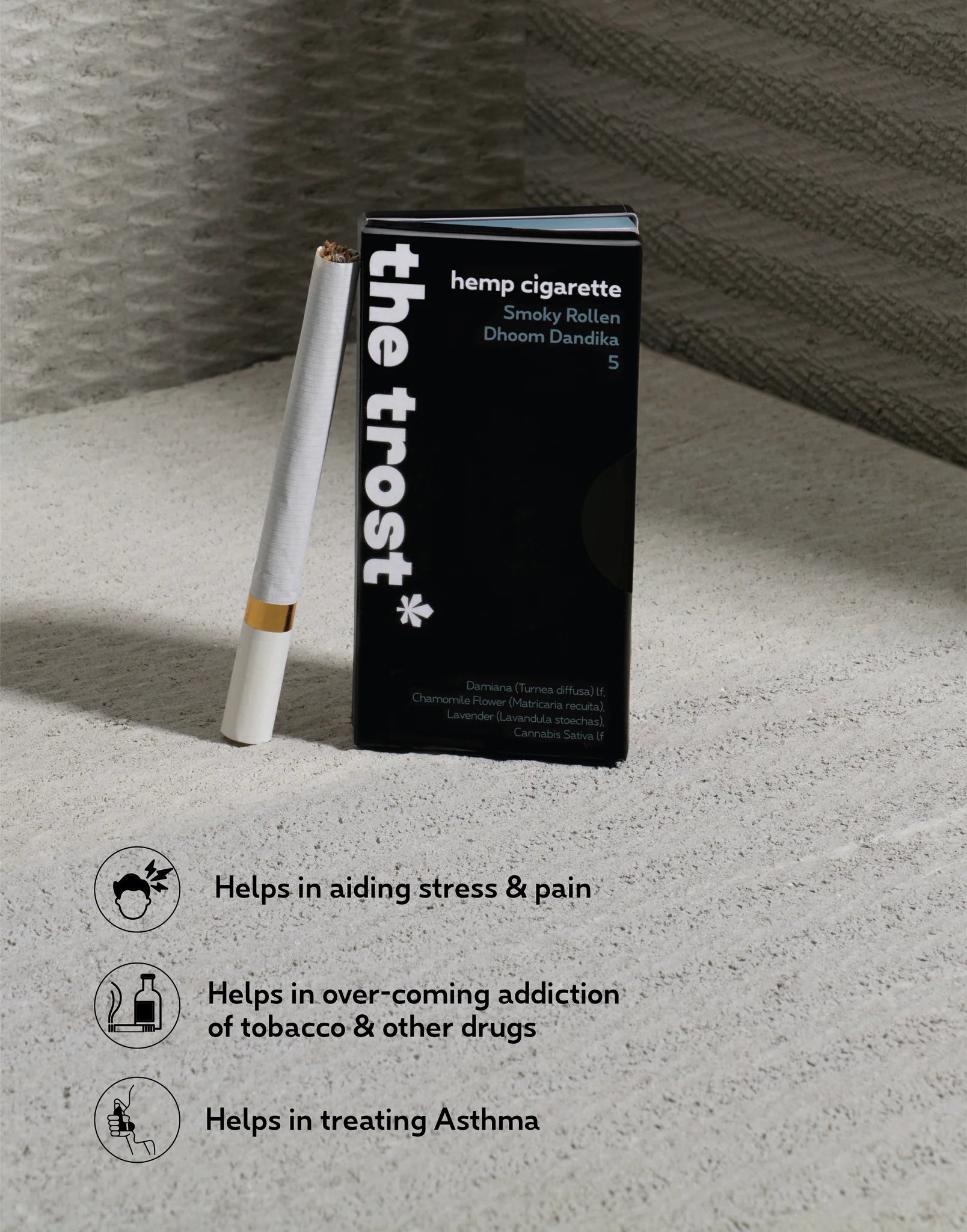 Hemp Herbal Cigarette - Smoky Rollen