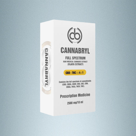 CANNABRYL-RAW Vijaya Extract 4:1 | 2500mg Cannabinoids
