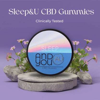 ANDYOU- Sleep&U Gummies (200mg CBD + 50mg Melatonin)