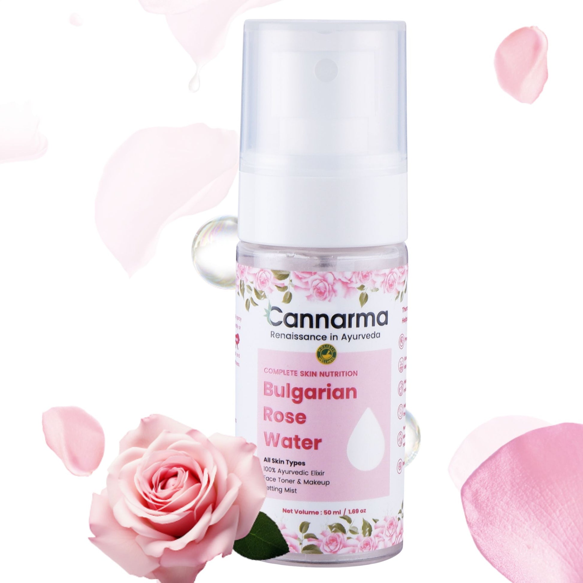 Cannarma Bulgarian Rose Water Spray