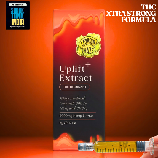 Cannazo-Super Lemon Haze Uplift Pen (Full Spectrum THC Extract Syringe) Golden Extract