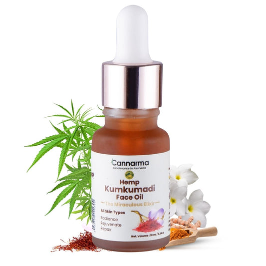 Cannarma Hemp Kumkumadi Tailam Face Oil 