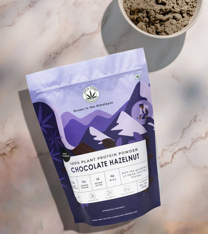 CANNABLISS- HEMP PROTEIN POWDER - CHOCOLATE HAZELNUT