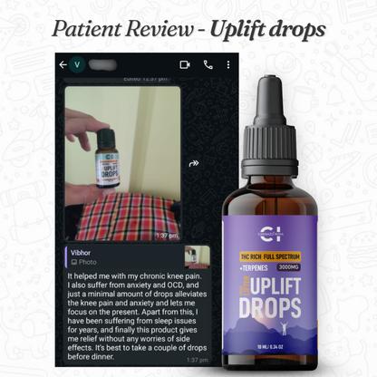 Cannazo - Uplift Drops (THC Dominant Medical Cannabis Tincture Mood Lifters)