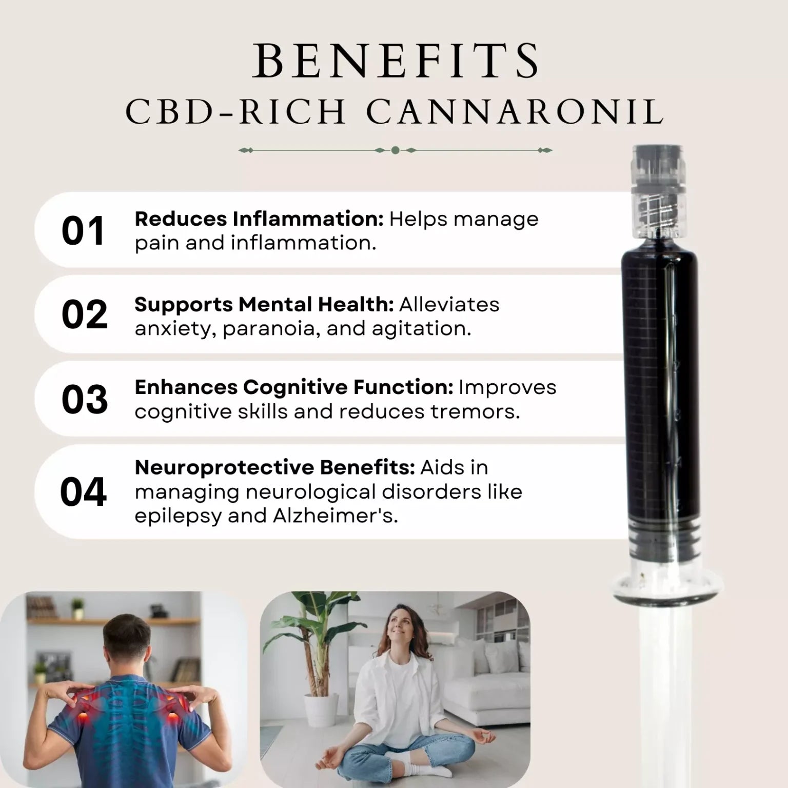 Cannaronil Syringe