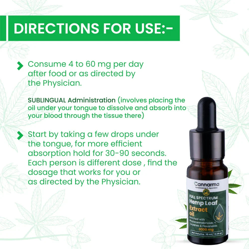 Cannarma Full Spectrum Hemp Extract Oil 